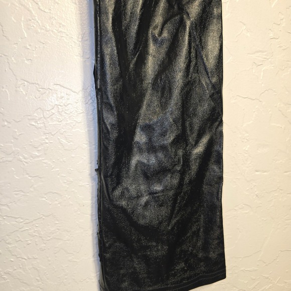 Lip Service 32x32 Faux Leather Pants Medium YKK Zipper Buckle GOTH Damage - Picture 2 of 16